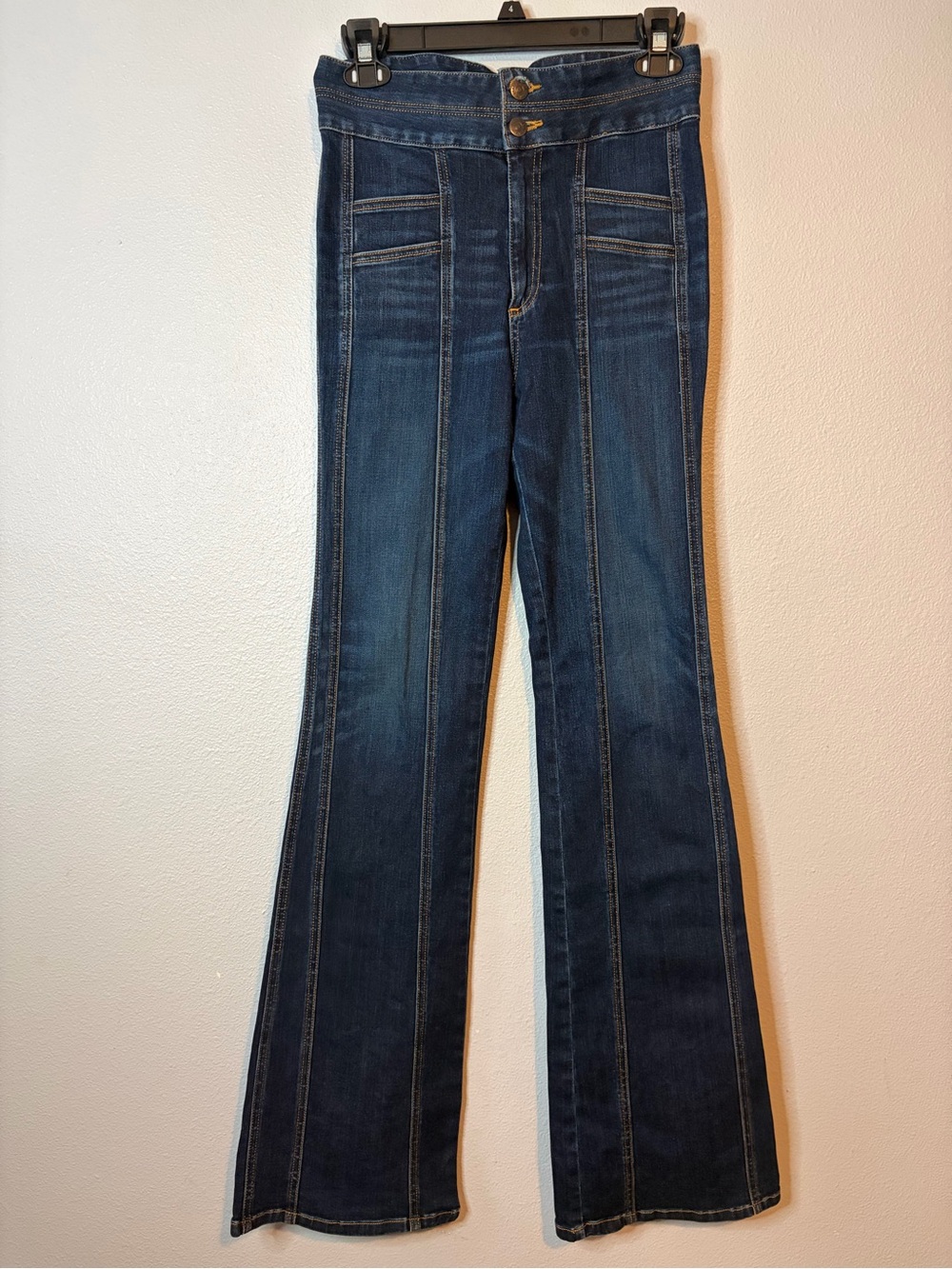 Verónica Beard Farrah high rise jeans